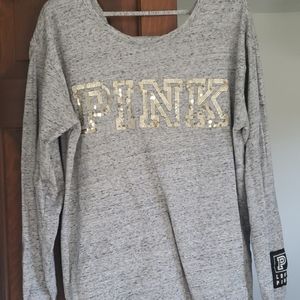 PINK long sleeve Tee.